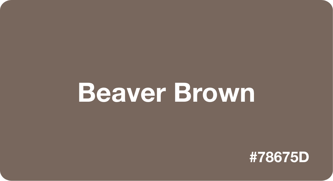 Beaver Brown Color Best Practices, Color Codes, Palettes & More!